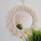 Decorative Macrame Wall Mirror Model Vrwc | Kelmera