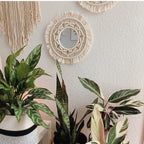 Decorative Macrame Wall Mirror Model Vrwc | Kelmera