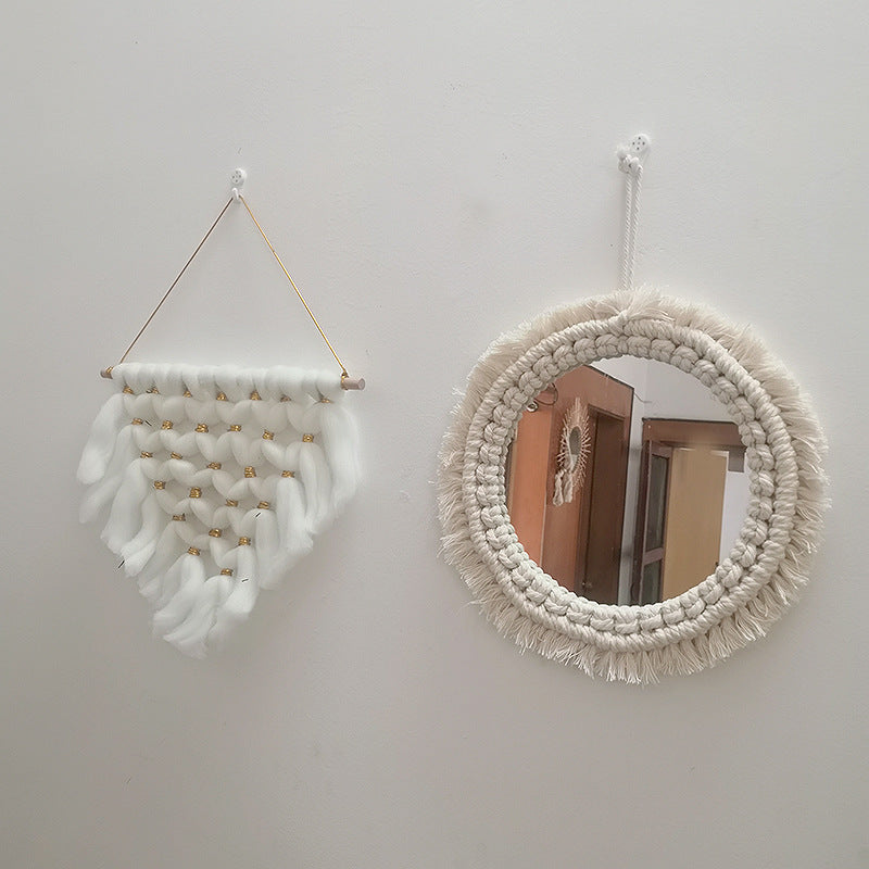 Decorative Macrame Wall Mirror Model Vrwc | Kelmera