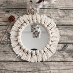 Decorative Macrame Wall Mirror Model Vrwc | Kelmera