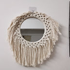 Decorative Macrame Wall Mirror Model Vrwc | Kelmera