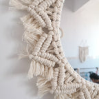 Decorative Macrame Wall Mirror Model Vrwc | Kelmera