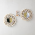 Decorative Macrame Wall Mirror Model Vrwc | Kelmera