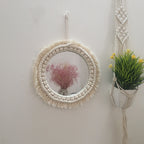 Decorative Macrame Wall Mirror Model Vrwc | Kelmera