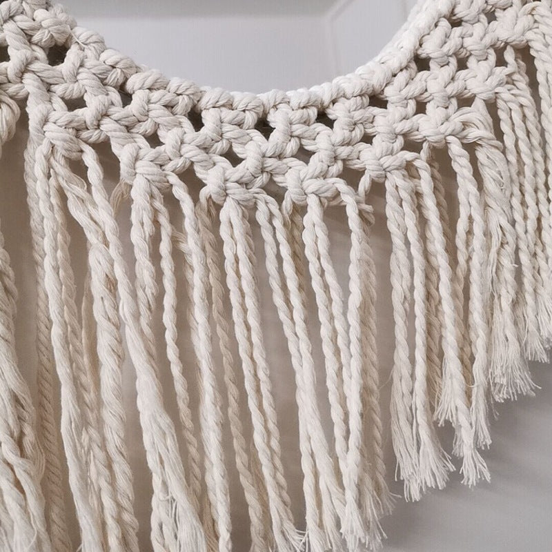 Decorative Macrame Wall Mirror Model Vrwc | Kelmera