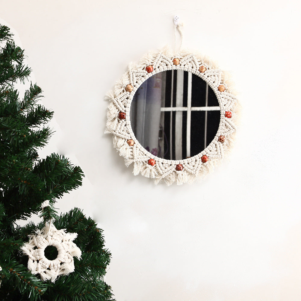 Decorative Macrame Wall Mirror Model Vrwc | Kelmera