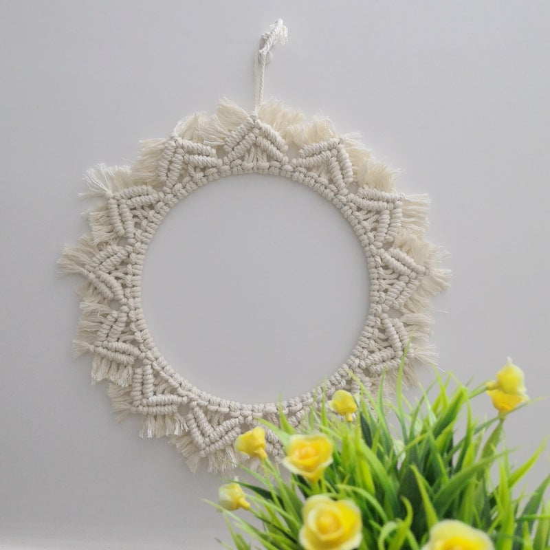 Decorative Macrame Wall Mirror Model Vrwc | Kelmera