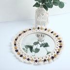 Decorative Macrame Wall Mirror Model Vrwc | Kelmera