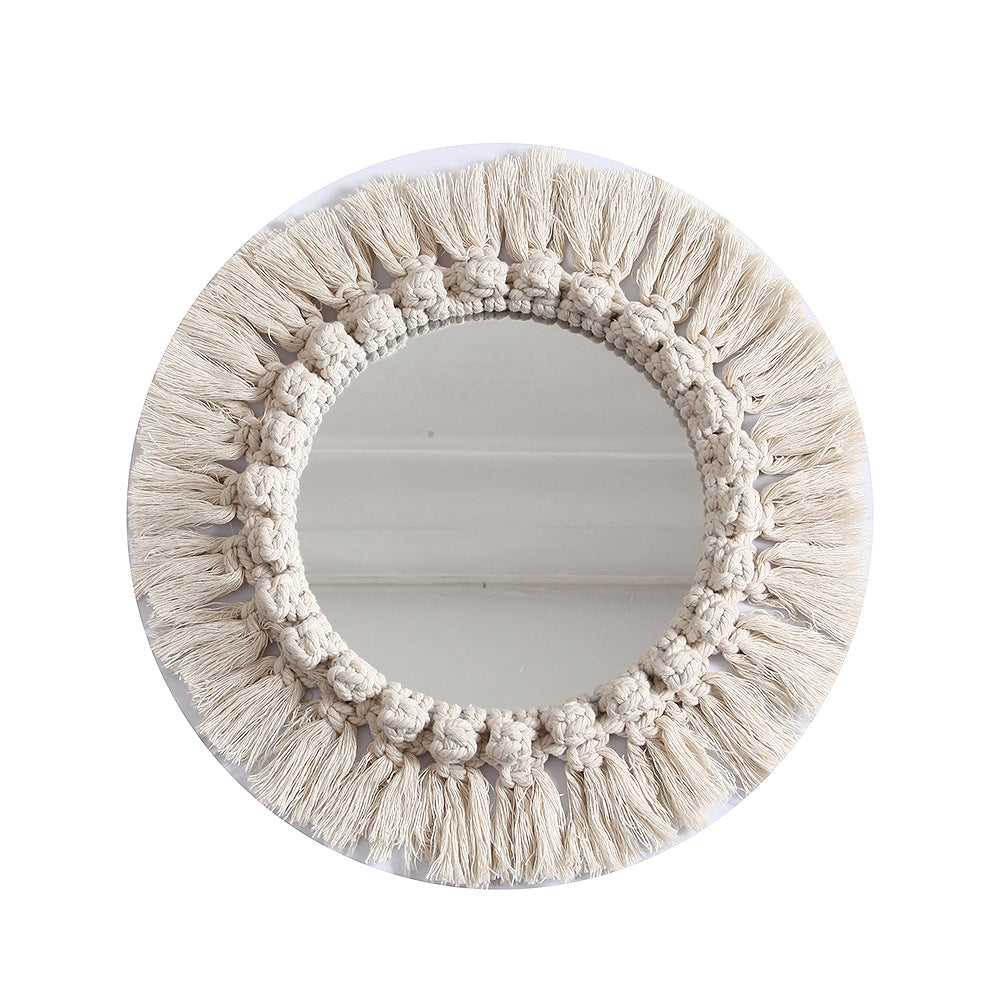 Decorative Macrame Wall Mirror Model Vrwc | Kelmera
