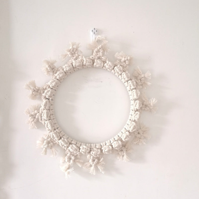 Decorative Macrame Wall Mirror Model Vrwc | Kelmera