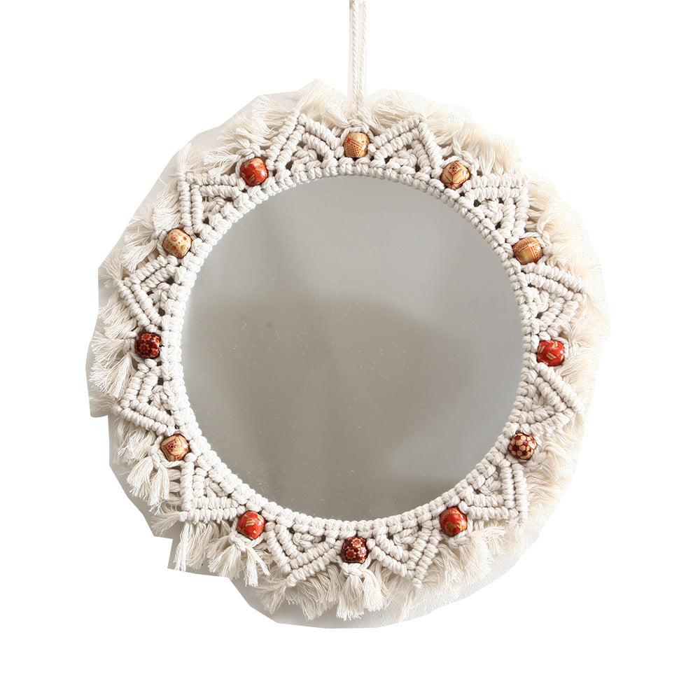 Decorative Macrame Wall Mirror Model Vrwc | Kelmera
