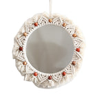 Decorative Macrame Wall Mirror Model Vrwc | Kelmera
