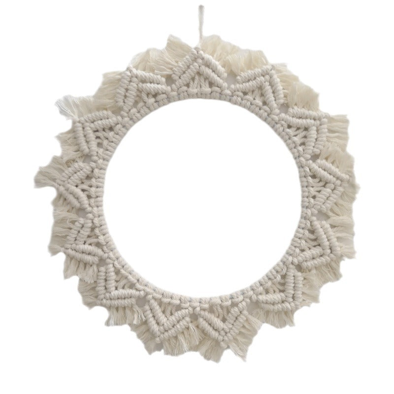 Decorative Macrame Wall Mirror Model Vrwc | Kelmera