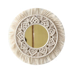 Decorative Macrame Wall Mirror Model Vrwc | Kelmera