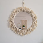 Decorative Macrame Wall Mirror Model Vrwc | Kelmera