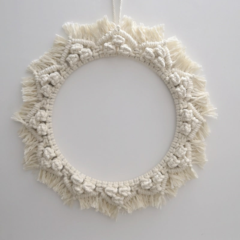 Decorative Macrame Wall Mirror Model Vrwc | Kelmera