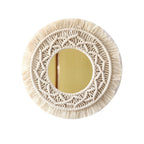 Decorative Macrame Wall Mirror Model Vrwc | Kelmera