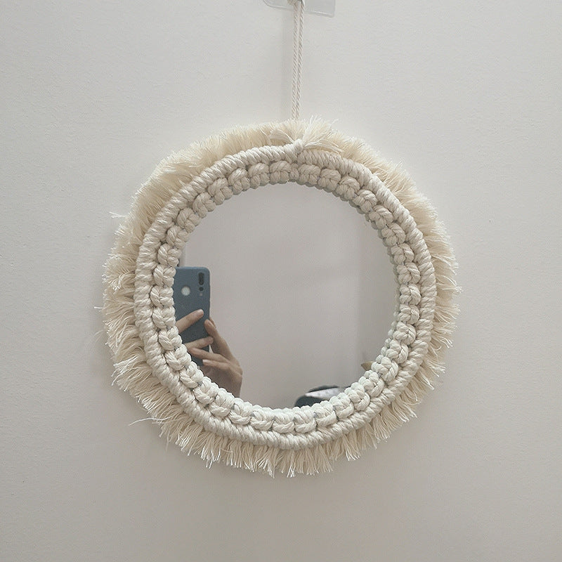 Decorative Macrame Wall Mirror Model Vrwc | Kelmera