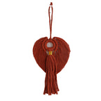 Decorative Macrame Wall Ornament Angel Green | Kelmera