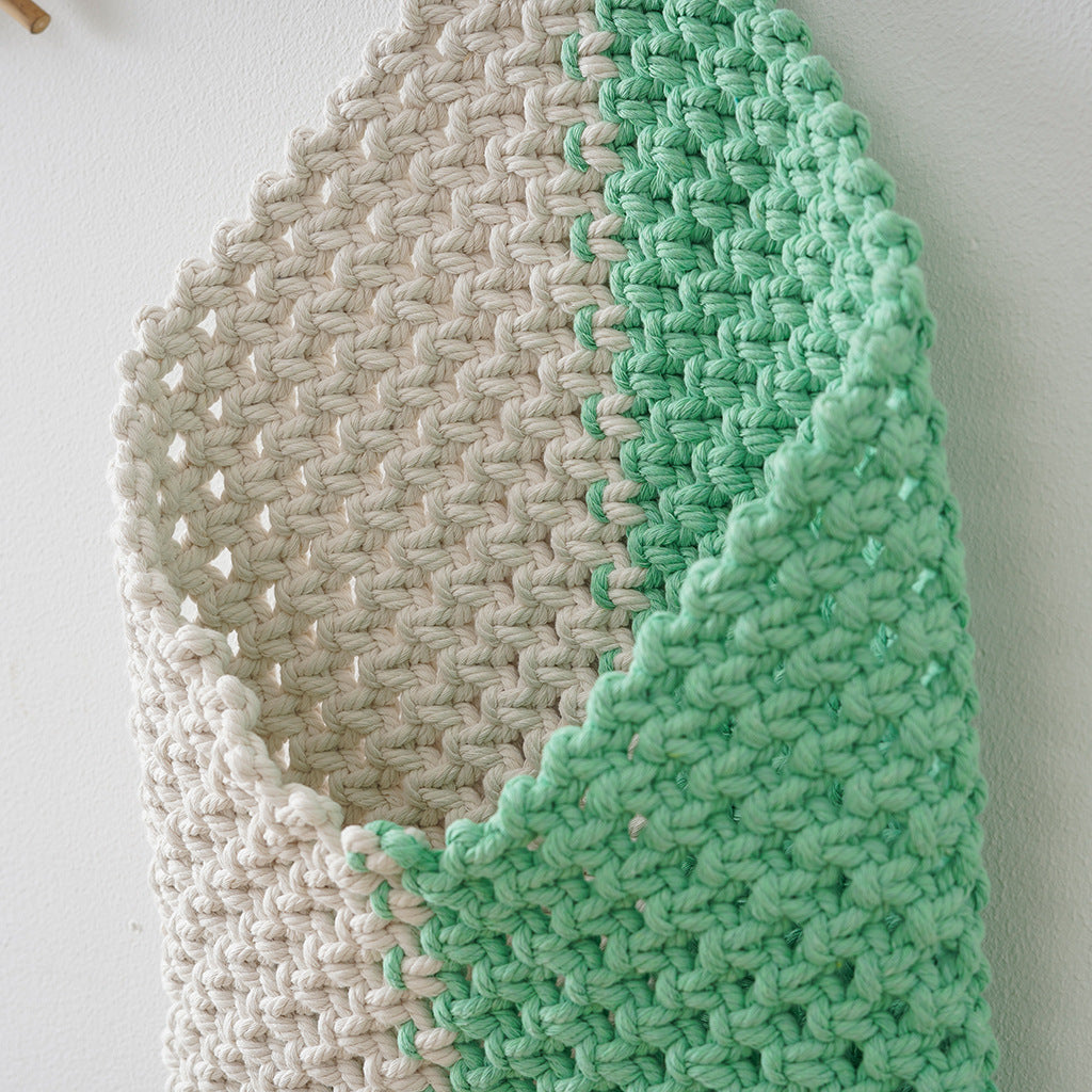 Decorative Macrame Wall Pocket | Kelmera