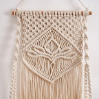 Decorative Macrame Wall Shelf 13 × 20 Inch | Kelmera