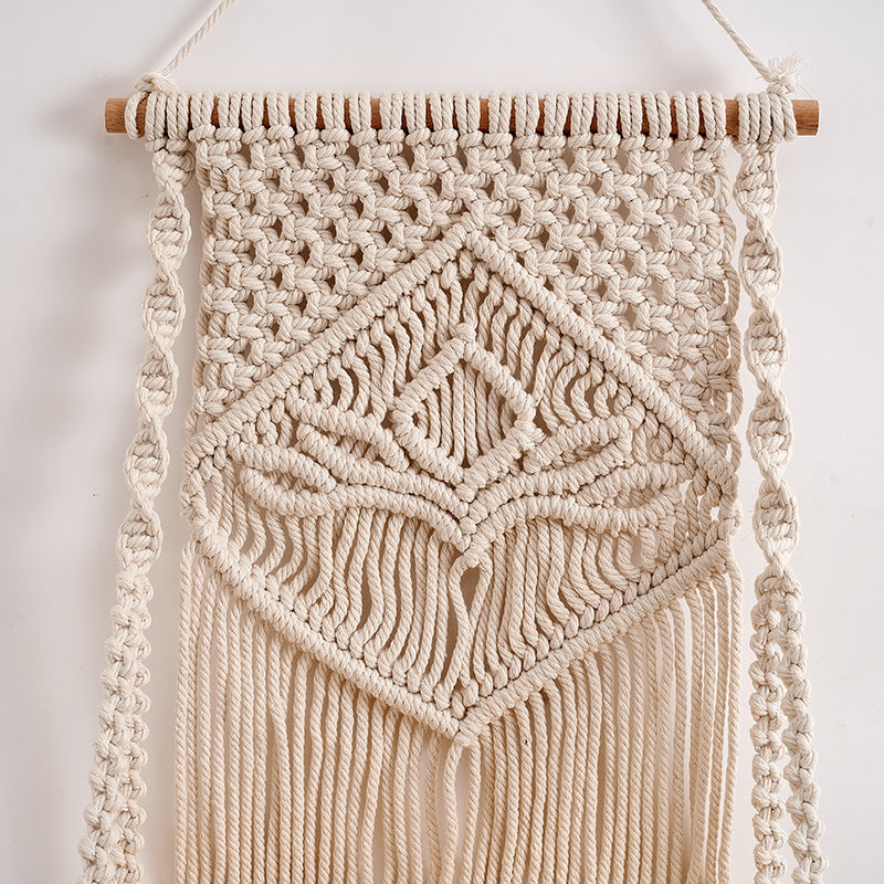 Decorative Macrame Wall Shelf 13 × 20 Inch | Kelmera
