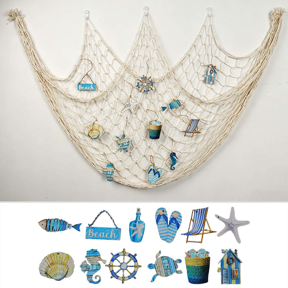 Decorative Macrame Wall Tapestry Cream White Sky Blue | Kelmera