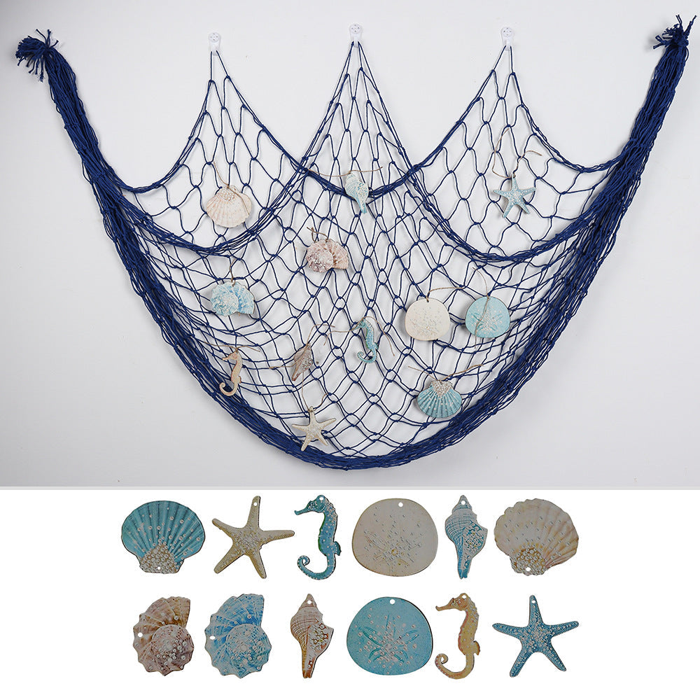 Decorative Macrame Wall Tapestry Cream White Sky Blue | Kelmera