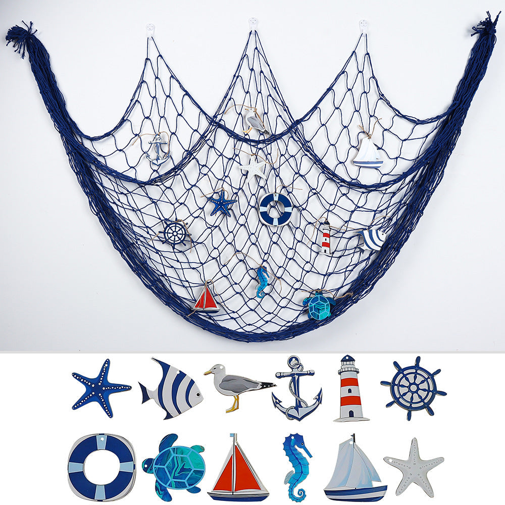 Decorative Macrame Wall Tapestry Cream White Sky Blue | Kelmera