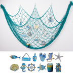Decorative Macrame Wall Tapestry Cream White Sky Blue | Kelmera