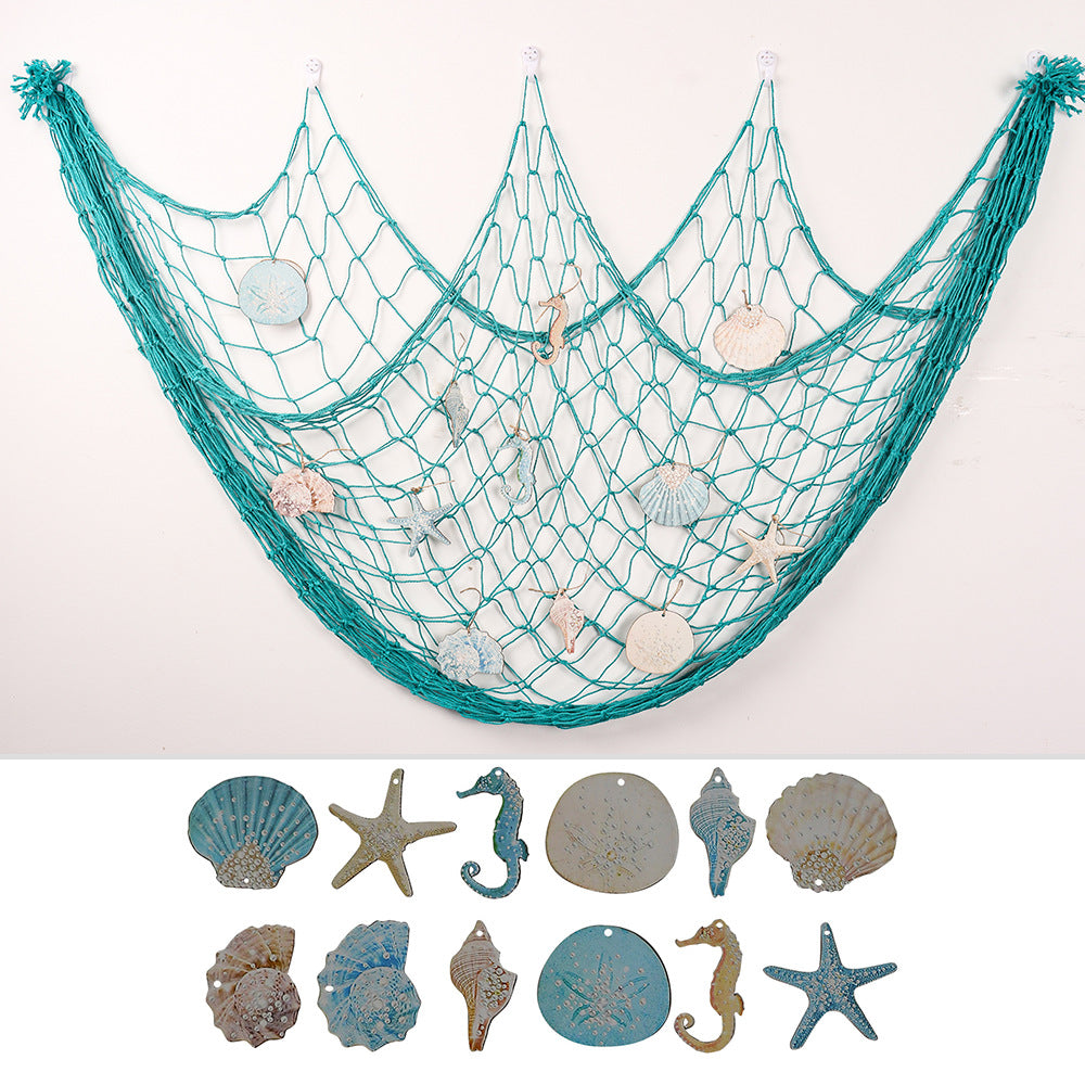 Decorative Macrame Wall Tapestry Cream White Sky Blue | Kelmera