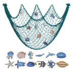Decorative Macrame Wall Tapestry Cream White Sky Blue | Kelmera