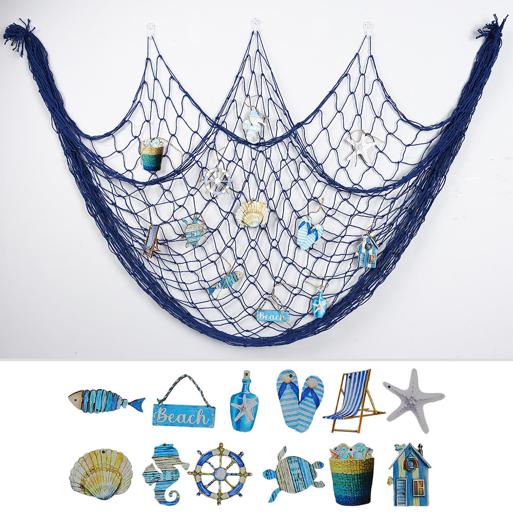 Decorative Macrame Wall Tapestry Cream White Sky Blue | Kelmera
