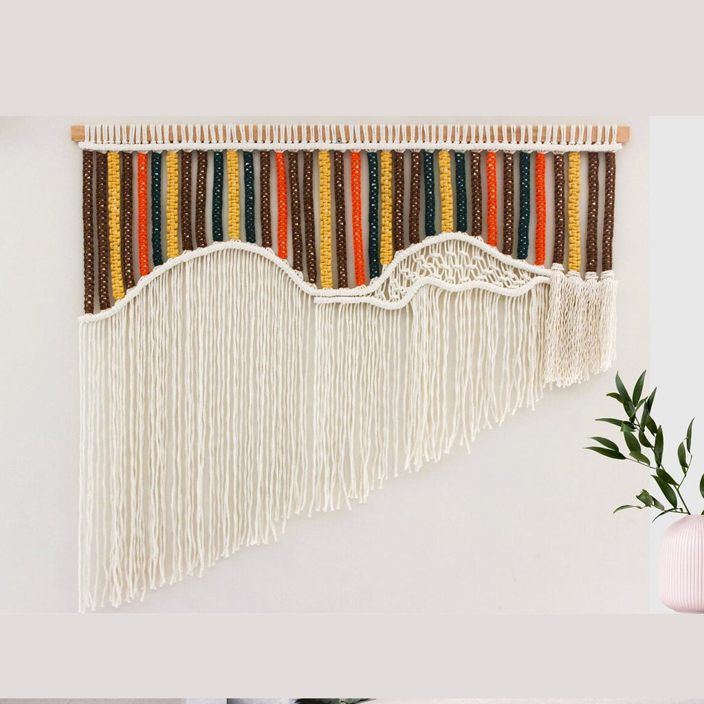 Decorative Macrame Wall Tapestry | Kelmera