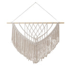 Decorative Macrame Wall Tapestry Off White | Kelmera