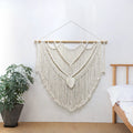 Decorative Macrame Wall Tapestry Red Orange | Kelmera