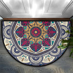 Decorative Mandala Patterned Entrance Mat | Kelmera