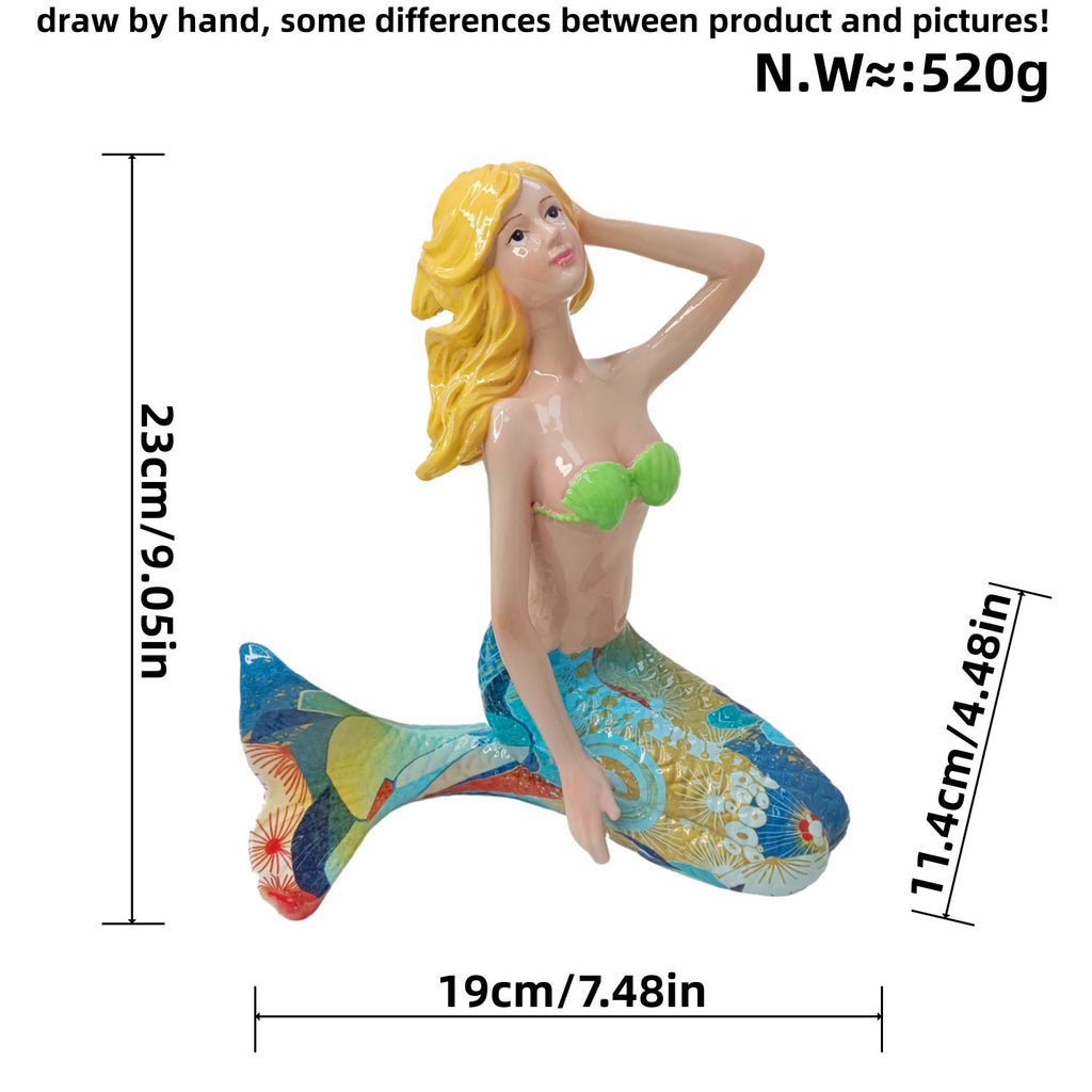 Decorative Mermaid Figurine | Kelmera