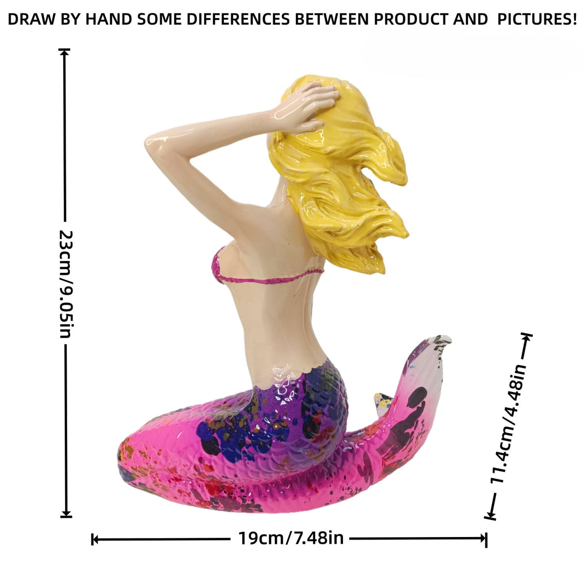 Decorative Mermaid Figurine | Kelmera