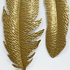 Decorative Metal Feather Wall Art | Kelmera