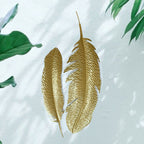 Decorative Metal Feather Wall Art | Kelmera