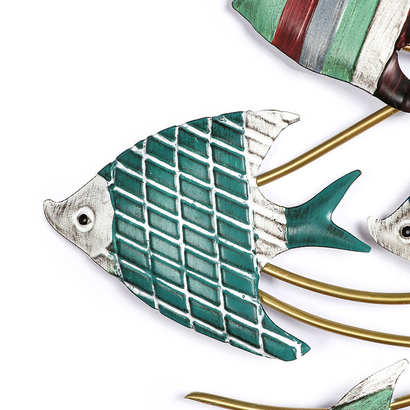 Decorative Metal Fish Wall Art | Kelmera