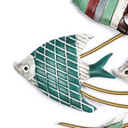 Decorative Metal Fish Wall Art | Kelmera