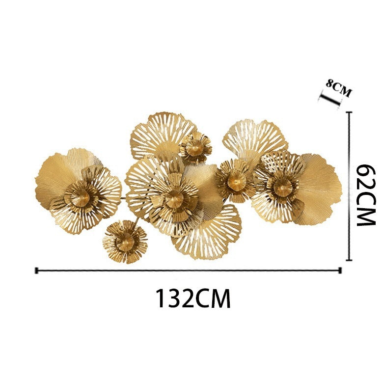 Decorative Metal Floral Wall Art | Kelmera