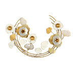 Decorative Metal Floral Wall Sculpture | Kelmera