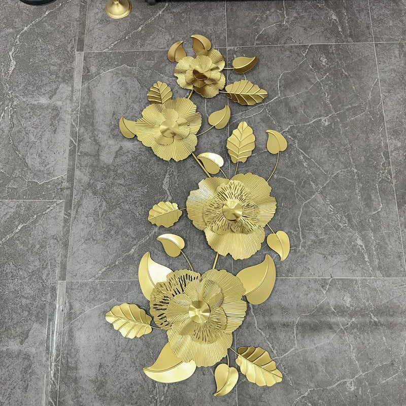 Decorative Metal Flower Wall Sculpture | Kelmera
