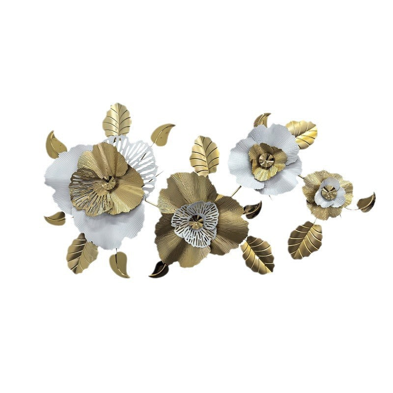 Decorative Metal Flower Wall Sculpture | Kelmera