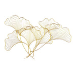 Decorative Metal Ginkgo Leaf Wall Art | Kelmera