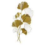 Decorative Metal Ginkgo Wall Sculpture | Kelmera