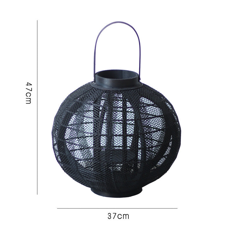 Decorative Metal Lantern with Handle | Kelmera